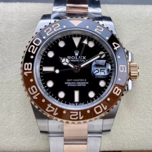 Replica Rolex GMT Master II M126711chnr-0002 C+ Factory Black Dial Watch