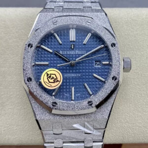 Replica Audemars Piguet Royal Oak 15410BC.GG.1224BC.01 APS Factory Titanium Blue Dial Watch