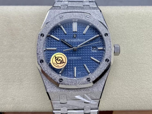 Replica Audemars Piguet Royal Oak 15410BC.GG.1224BC.01 APS Factory Titanium Blue Dial Watch
