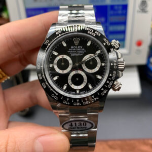 Replica Rolex Cosmograph Daytona M116500LN-0002 Clean Factory V3 Black Bezel Watch