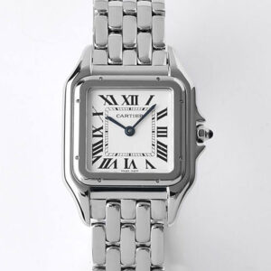 Replica Panthere De Cartier WSPN0007 27MM BV Factory White Dial Watch