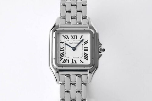 Replica Panthere De Cartier WSPN0007 27MM BV Factory White Dial Watch