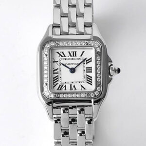 Replica Panthere De Cartier W4PN0007 22MM BV Factory Diamond Bezel Watch