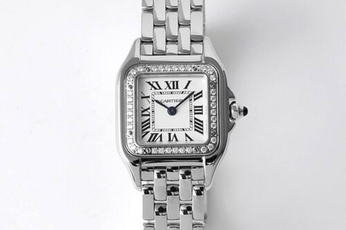 Replica Panthere De Cartier W4PN0007 22MM BV Factory Diamond Bezel Watch