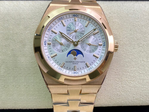 Replica Vacheron Constantin Overseas 4300V/120R-B064 8F Factory Gold Case Watch