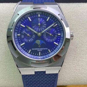 Replica Vacheron Constantin Overseas 4300V/120G-B945 8F Factory Blue Strap Watch