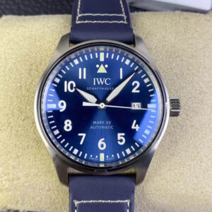 Replica IWC Pilot IW328203 M+ Factory Blue Strap Watch
