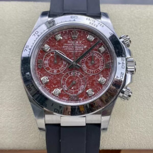 Replica Rolex Cosmograph Daytona 116589 Clean Factory Black Rubber Strap Watch