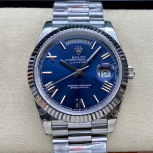 Replica Rolex Day Date M228236-0007 GM Factory V2 Blue Dial Watch
