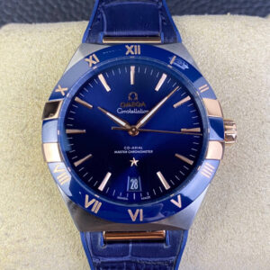 Replica SBF Omega Constellation 131.23.41.21.03.001 VS Factory Blue Strap Watch