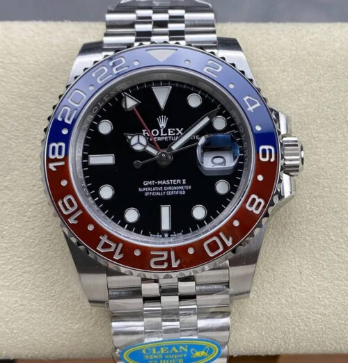 Replica Rolex GMT Master II M126710BLRO-0001 Clean Factory V3 Black Dial - AR Replica Watches