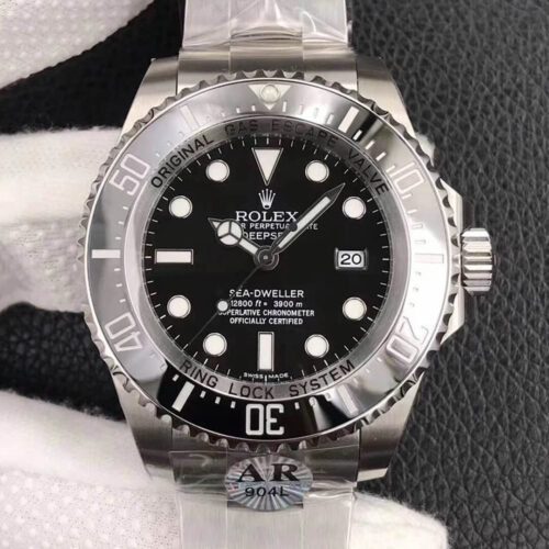 Replica Rolex Sea Dweller 116660-98210 AR Factory Black Bezel Watch