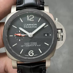 Replica Panerai Luminor PAM01096 VS Factory Leather Strap Watch