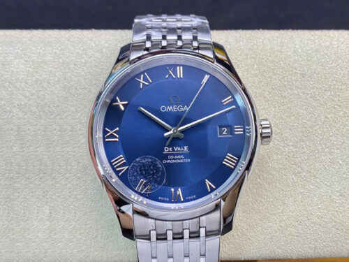 Replica Omega De Ville 431.10.41.21.03.001 VS Factory Stainless Steel Strap Watch
