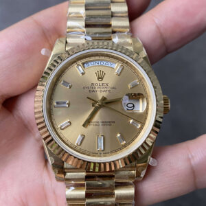 Replica Rolex Day Date M228238-0005 GM Factory V2 Gold Case Watch