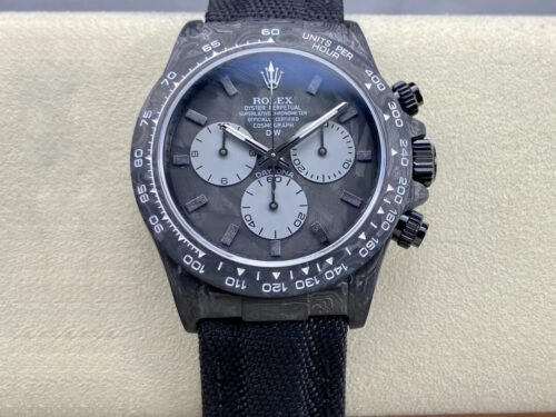 Replica Rolex Daytona Cosmograph Diw Custom Version Noob Factory Black Case Watch