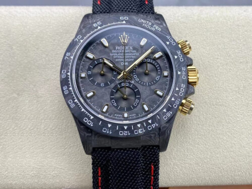 Replica Rolex Daytona Cosmograph Diw Custom Version Carbon Fiber Watch