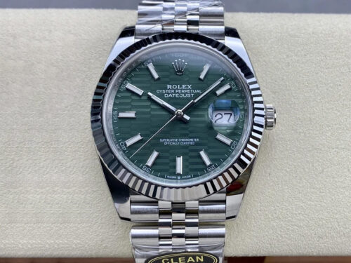 Replica Rolex Datejust 41MM M126334-0030 Clean Factory Stainless Steel Strap Watch