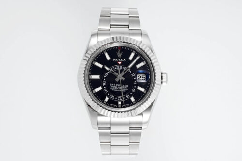 Replica Rolex Sky Dweller M336934-0007 ZF Factory Silver Stainless Steel Watch
