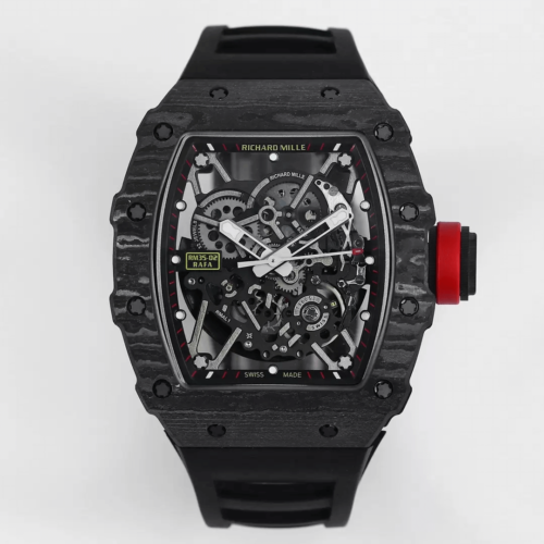 Replica Richard Mille RM35-02 BBR Factory Black Rubber Strap Watch