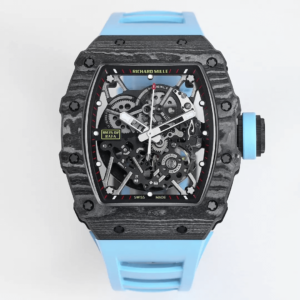 Replica Richard Mille RM35-02 BBR Factory Skeleton Dial Rubber Strap Watch