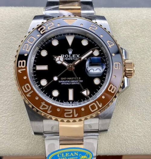 Replica Rolex GMT Master II M126711chnr-0002 Clean Factory V3 Ceramic Black Dial Watch