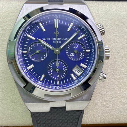 Replica Vacheron Constantin Overseas 5500V/110A-B148 8F Factory Blue Dial Watch