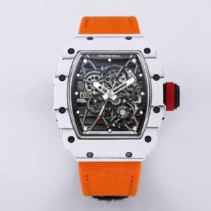 Replica Richard Mille RM35-01 BBR Factory White Bezel Watch