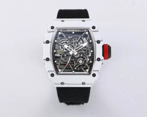 Replica Richard Mille RM35-01 BBR Factory Skeleton Dial Black Strap Watch