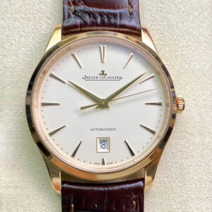 Replica Jaeger-LeCoultre Master-ultra-thin 1232510 ZF Factory Rose Gold Stainless Steel Bezel Watch