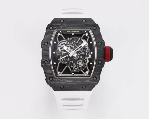 Replica Richard Mille RM35-01 BBR Factory Skeleton Dial Rubber Strap Watch