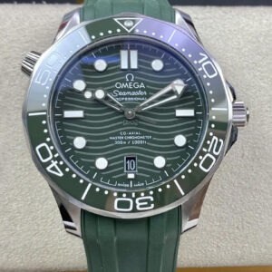 Replica Omega Seamaster Diver 300M 210.32.42.20.10.001 VS Factory Rubber Strap Watch
