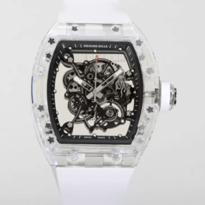 Replica Richard Mille RM055 RM Factory Rubber White Strap Watch