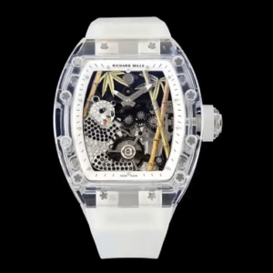 Replica Richard Mille RM26-01 Tourbillon RM Factory White Rubber Strap Watch