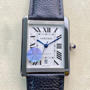 Replica Cartier Tank WSTA0029 AF Factory Leather Strap Watch