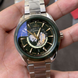 Replica Omega Seamaster 220.30.43.22.10.001 VS Factory Green Bezel Watch