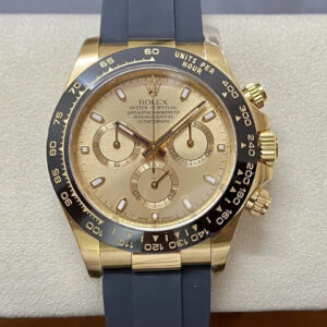 Replica Rolex Cosmograph Daytona M116518ln-0042 Clean Factory Black Ceramic Bezel Watch