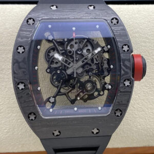 Replica Richard Mille RM-055 BBR Factory Black Skeleton Dial Watch